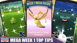 MEGA PIDGEOT! TOP 3 TIPS *MEGA RAID WEEK* MEGA ENERGY QUESTS, SHINY LOTAD -  MEGA EVENT