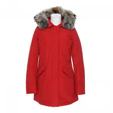 Woolrich Arctic Parka With Fur Embellished Hood