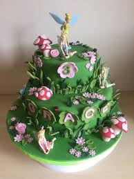 Fairy Garden Decorated Cake By Hazel