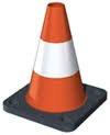Image result for road cone gif