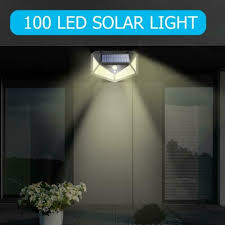 48 100 108led solar power wall light