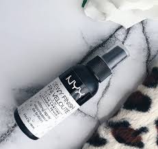nyx dewy finish setting spray review