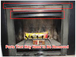How To Remove Fireplace Doors And Frame