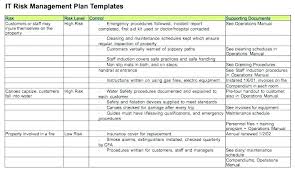 Operations Management Plan Template Individual Crisis
