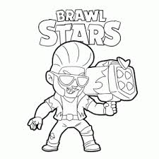 Brawl stars is een game voor smartphones en tablet, die in korte tijd heel succesvol is geworden. Brawl Stars Kleurplaat Printen Leuk Voor Kids