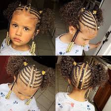Easy braided hairstyles for black girls. No Weave Added Kids Braids Kidsbraids Naturalhairstyles Neatbraids Kidsbraids Kidsha Baby Girl Hairstyles Hair Styles Girls Hairstyles Braids