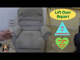 troubleshooting repair a lift chair