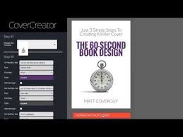 Designing A Book Cover Free In 60 Seconds With Cover Creator Youtube