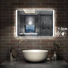 bathroom mirror led light with motion