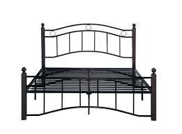 Metal Bed Frame With Headboard And