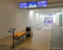 Basement Home Bowling Alley Room