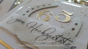 Die bezeichnung eiserne hochzeit wird zum 6., 41., 60., 65. Eiserne Hochzeit 65 Jahre Verheiratet Elchi S World Of Books Crafts