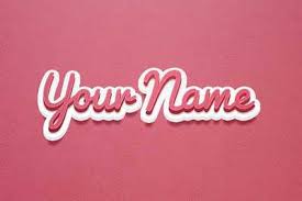 3d names your names as a wallpaper