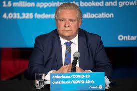 Premier doug ford to make announcement about the future of former ontario place site. Ford Apologizes After Public Backlash To Enhanced Police Powers Playground Closures Cbc News