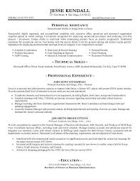 Housekeeper CV Sample The Physician Assistant Life