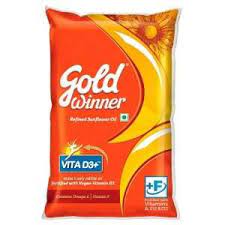 gold winner refined sunflower oil 1 lt