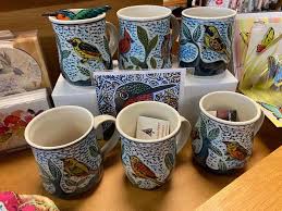 pottery coffee tea mug local artist
