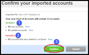 How To Import A Chart Of Accounts Into Xero
