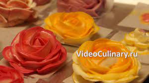 Украшение торта розами из крема - Рецепт Бабушки Эммы
