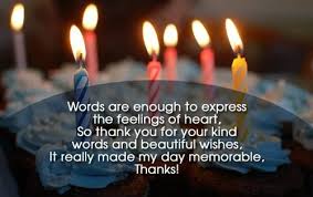 50 birthday quotes, wishes, and text messages for friends and family. Top 140 Ways To Thank You For Birthday Wishes Messages Bayart