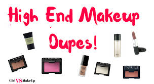 high end makeup dupes