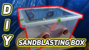 diy a sandblasting box cabinet you