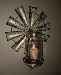 Windmill Wall Sconces Farmhouse Country