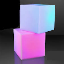 Custom Light Deco Cube With Color Changing Leds Drinkware Barware Ice Cubes