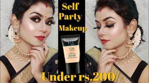 indian traditional party makeup for