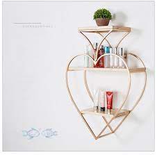 China Simple Golden Wall Shelf Home