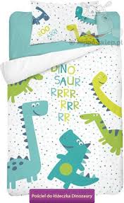 baby toddlers bedding with dinosaurs