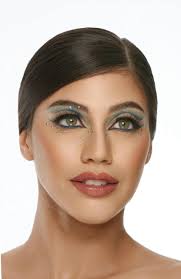 model wearing makeup free stock photo