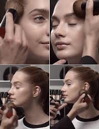 how to apply bronzer a step by step