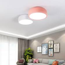 Led E27 Round Modern Ceiling Lamp