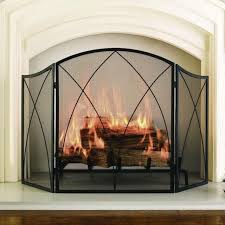 Pleasant Hearth Black Fireplace Screens