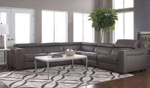 top grain italian leather sectionals