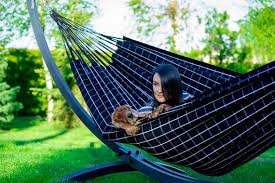 Potenza Outdoor Hammock With Frame For
