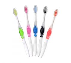 Personalized Toothbrush With Oval Head And Soft Bristles