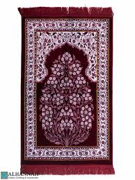 turkish prayer rug with fl burst