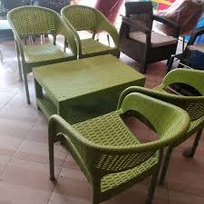 Plastic Garden Chair Set