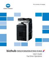 It is able to handle heavy print volume with a monthly duty maximum of 200,000 pages. Konica Minolta Bizhub C552 Series Manuals Manualslib
