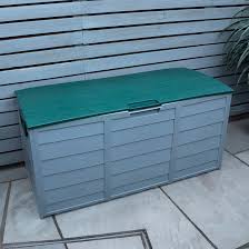 Wooden Panel Effect Outdoor Storage Box