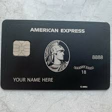 The name is supposed to be the is there such a thing as a black american express card? Customizable American Express Centurion Metal Black Card Collect Amex Black Card Ebay