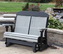 Poly Glider Bench Outdoor Glider