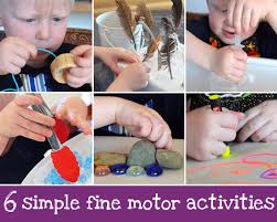 six simple fine motor activities