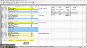 Business Expense And Income Spreadsheet Sample Worksheets Free Excel