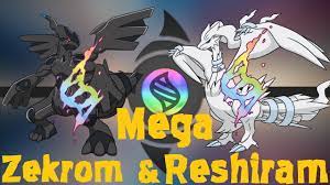 Mega Zekrom and Reshiram | Pokemon Omega Ruby and Alpha sapphire (Fan Art)  - YouTube