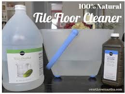 natural safe tile floor cleaner only