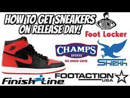 how to get sneakers on release date