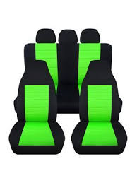 2 Tone Car Seat Covers W 2 Front